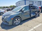 2019 Honda Odyssey Ex Gray vin: 5FNRL6H56KB011591