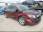 2018 Honda Odyssey Ex Темно-бордовый vin: 5FNRL6H57JB037406