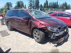 2021 Honda Odyssey Ex Burgundy vin: 5FNRL6H58MB016309