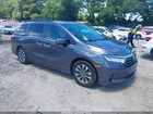 2022 Honda Odyssey Ex-l Gray vin: 5FNRL6H70NB033043