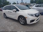 2018 Honda Odyssey Ex-l White vin: 5FNRL6H71JB096307