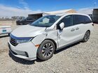 2021 Honda Odyssey Exl White vin: 5FNRL6H71MB029680