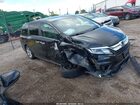 2018 Honda Odyssey Ex-l Black vin: 5FNRL6H72JB082660