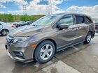 2019 Honda Odyssey Exl Brown vin: 5FNRL6H72KB035954