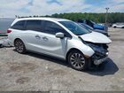 2022 Honda Odyssey Ex-l White vin: 5FNRL6H72NB045632