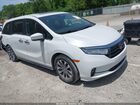 2022 Honda Odyssey Ex-l White vin: 5FNRL6H75NB005478