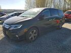 2018 Honda Odyssey Exl Black vin: 5FNRL6H76JB012739