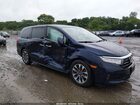 2021 Honda Odyssey Ex-l Dark Blue vin: 5FNRL6H76MB037600