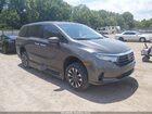 2021 Honda Odyssey Ex-l Brown vin: 5FNRL6H77MB030719