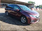 2018 Honda Odyssey Ex-l Maroon vin: 5FNRL6H78JB013701