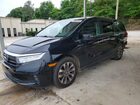 2022 Honda Odyssey Exl Синий vin: 5FNRL6H79NB025734