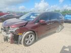 2018 Honda Odyssey Exl Burgundy vin: 5FNRL6H7XJB091493