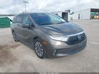 2021 Honda Odyssey Ex-l Gray vin: 5FNRL6H7XMB033470