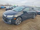 2018 Honda Odyssey Touring Black vin: 5FNRL6H82JB043656