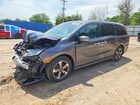 2019 Honda Odyssey Touring Gray vin: 5FNRL6H82KB118664