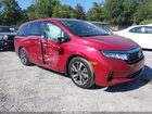 2023 Honda Odyssey Touring Red vin: 5FNRL6H83PB024834