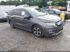 2018 Honda Odyssey Touring Gray vin: 5FNRL6H85JB010019