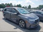 2023 Honda Odyssey Touring Gray vin: 5FNRL6H88PB045646