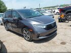 2024 Honda Odyssey Touring Gray vin: 5FNRL6H89RB061373
