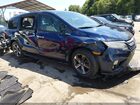 2018 Honda Odyssey Touring Blue vin: 5FNRL6H8XJB037278