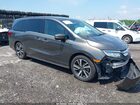 2020 Honda Odyssey Elite Gray vin: 5FNRL6H91LB025399