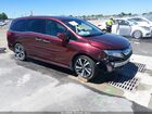 2018 Honda Odyssey Elite Maroon vin: 5FNRL6H93JB049703