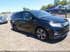 2018 Honda Odyssey Elite Black vin: 5FNRL6H94JB021358