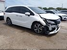 2018 Honda Odyssey Elite White vin: 5FNRL6H94JB038290