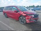 2022 Honda Odyssey Elite Red vin: 5FNRL6H94NB041616