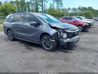 2022 Honda Odyssey Elite Gray vin: 5FNRL6H98NB002947