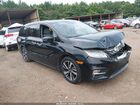 2018 Honda Odyssey Elite Черный vin: 5FNRL6H99JB000747