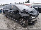 2018 Honda Odyssey Elite Black vin: 5FNRL6H99JB005883