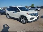 2017 Honda Pilot Lx Белый vin: 5FNYF5H19HB038593