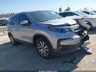 2020 Honda Pilot 2wd Ex Silver vin: 5FNYF5H31LB016954