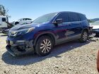 2020 Honda Pilot Ex Blue vin: 5FNYF5H35LB020568
