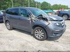 2022 Honda Pilot 2wd Ex-l Gray vin: 5FNYF5H59NB002188