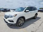 2018 Honda Pilot Elite White vin: 5FNYF6H01JB030183