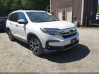 2019 Honda Pilot Elite Белый vin: 5FNYF6H09KB000124