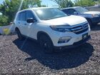 2017 Honda Pilot Lx White vin: 5FNYF6H14HB080434