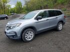 2021 Honda Pilot Lx Silver vin: 5FNYF6H16MB019192