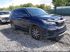 2019 Honda Pilot Ex Blue vin: 5FNYF6H32KB054519