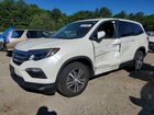 2017 Honda Pilot Exl White vin: 5FNYF6H50HB072401