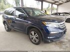 2018 Honda Pilot Ex-l Blue vin: 5FNYF6H50JB070492