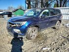 2016 Honda Pilot Exl Синий vin: 5FNYF6H51GB093062