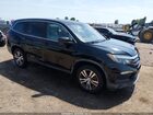 2017 Honda Pilot Ex-l Black vin: 5FNYF6H52HB009381