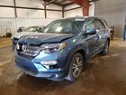 2017 Honda Pilot Exl Blue vin: 5FNYF6H52HB080080