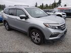 2018 Honda Pilot Ex-l Silver vin: 5FNYF6H52JB047330