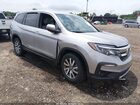 2022 Honda Pilot Awd Ex-l Silver vin: 5FNYF6H56NB096763