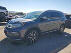 2021 Honda Pilot Touring Gray vin: 5FNYF6H64MB034043