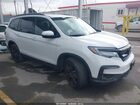 2022 Honda Pilot Awd Black Edition White vin: 5FNYF6H72NB062286